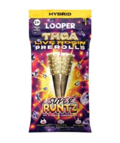 Looper THC-A Live Rosin Pre-Rolls | 2G